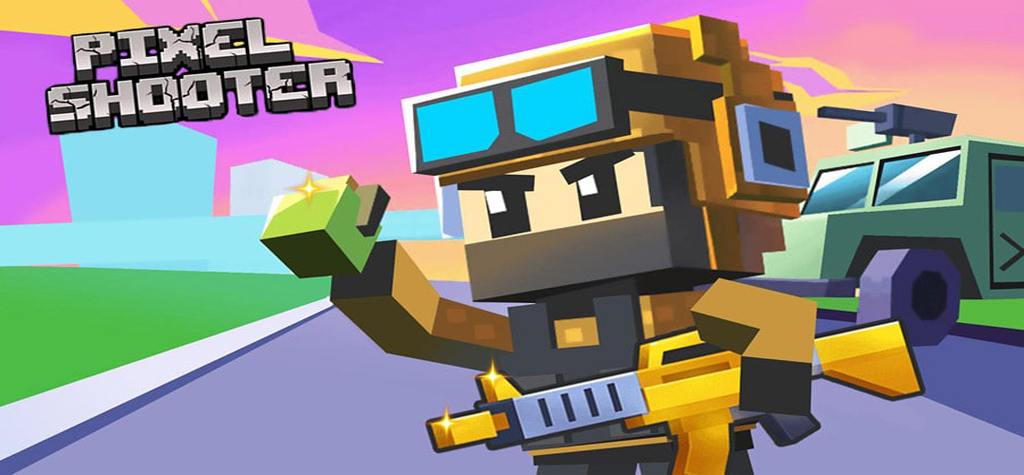 Unblocked Games Pixel Shooter School - Unblocked Games