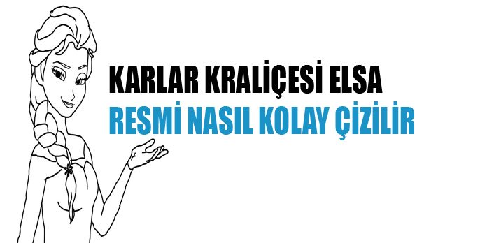 Karlar Kralicesi Resmi Nasil Kolay Cizilir Secdem