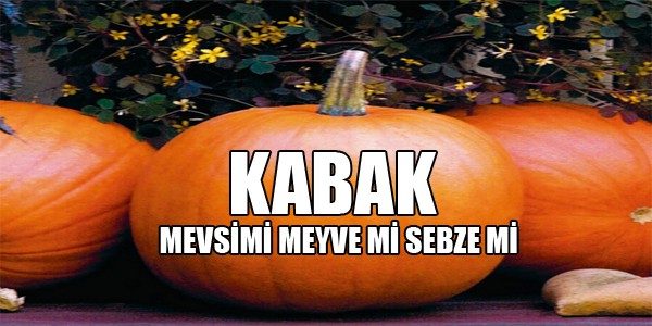 Kabak Mevsimi Meyve Mi Sebze Mi Secdem Bir Dunya Icerik